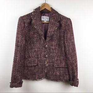 Pamela McCoy Blazer Jacket Tweed